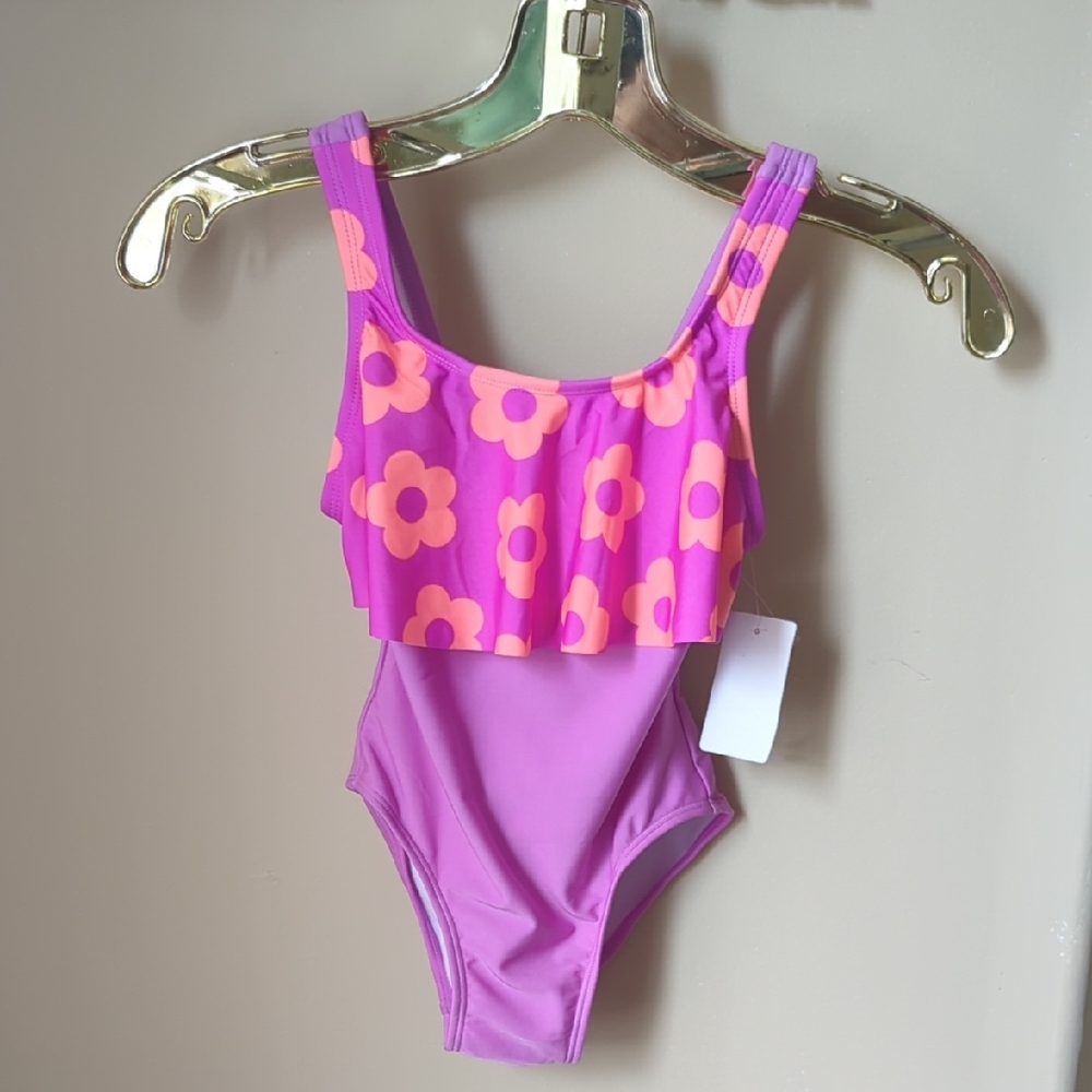 Ivy's Vine Toddler Girls One Piece Bathing Suit NWT